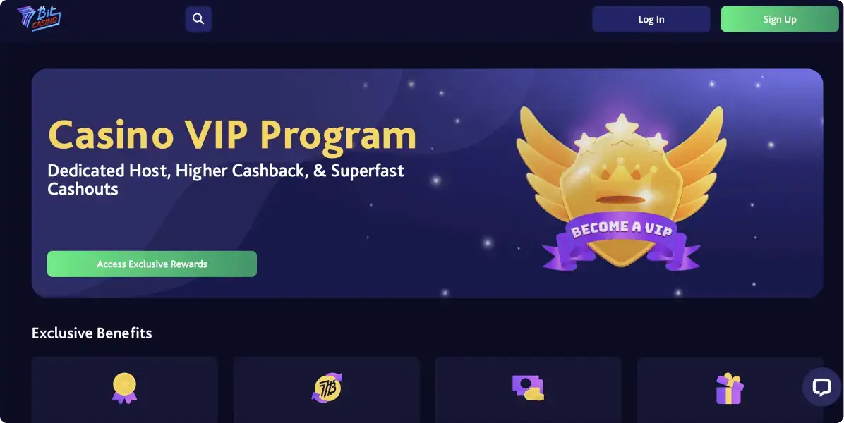 Deposit & Withdraw at 7Bit Casino