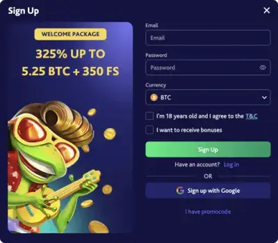 Join the 7bit casino