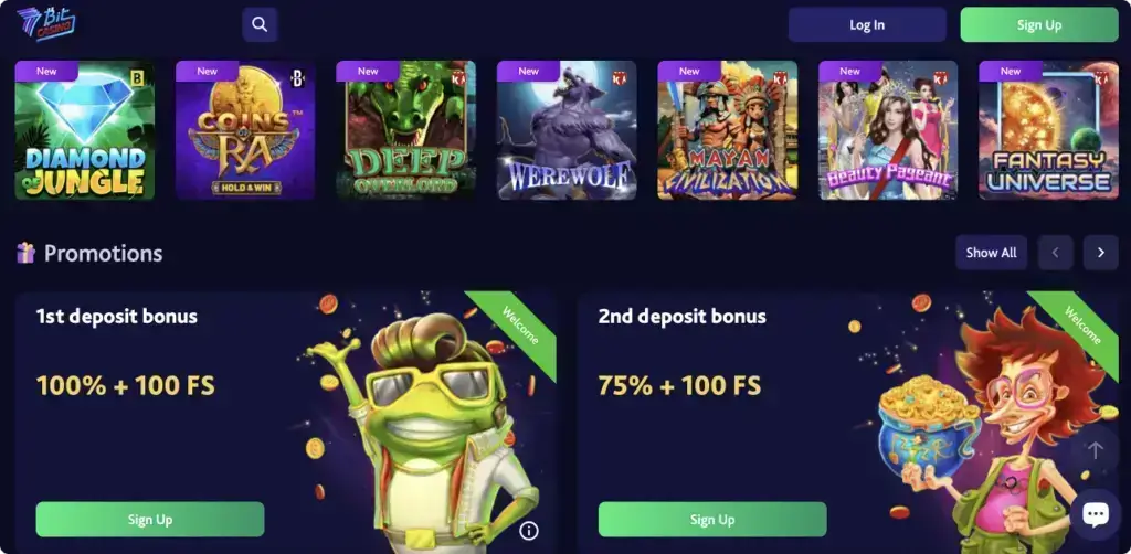 Register 7bit casino